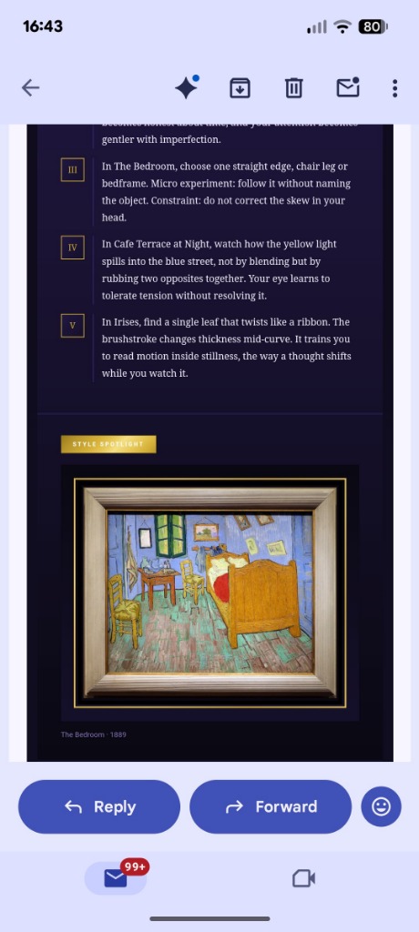 The Bedroom - Vincent van Gogh